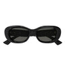 Gucci Okulary Przeciwsłoneczne GG1829SK 001 Czarny/Szary Damskie