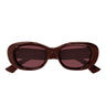 Gucci Okulary Przeciwsłoneczne GG1829SK 003 Burgundy/Rosso Damskie