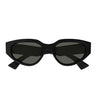 Gucci Okulary Przeciwsłoneczne GG1845SA 001 Czarny/Szary Damskie