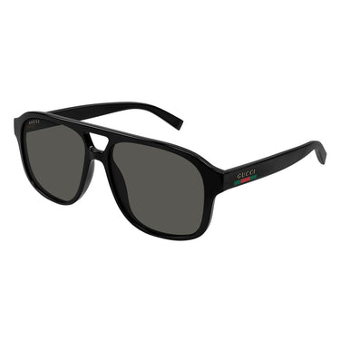 Gucci Okulary Przeciwsłoneczne GG1856S 001 Czarny/Szary Męskie 1