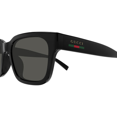 Gucci Okulary Przeciwsłoneczne GG1857S 001 Czarny/Szary Męskie