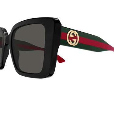 Gucci Okulary Przeciwsłoneczne GG1861S 001 Czarny/Szary Damskie 3