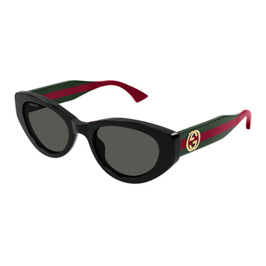 Gucci Okulary Przeciwsłoneczne GG1862S 001 Czarny/Szary Damskie