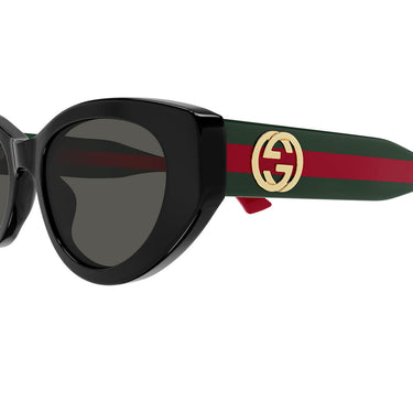 Gucci Okulary Przeciwsłoneczne GG1862S 001 Czarny/Szary Damskie
