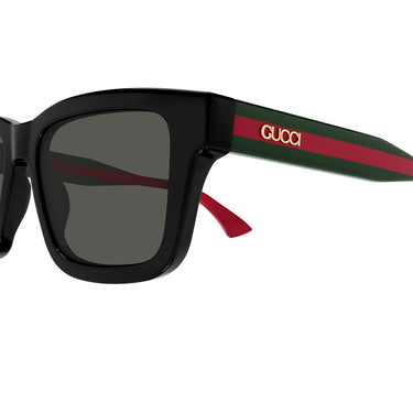 Gucci Okulary Przeciwsłoneczne GG1869S 001 Czarny/Szary Męskie