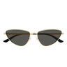 Gucci Okulary Przeciwsłoneczne GG1879S 001 Złoto/Szary Damskie