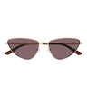 Gucci Okulary Przeciwsłoneczne GG1879S 003 Złoto/Czerwony Damskie