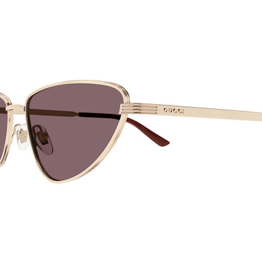 Gucci Okulary Przeciwsłoneczne GG1879S 003 Złoto/Czerwony Damskie 2