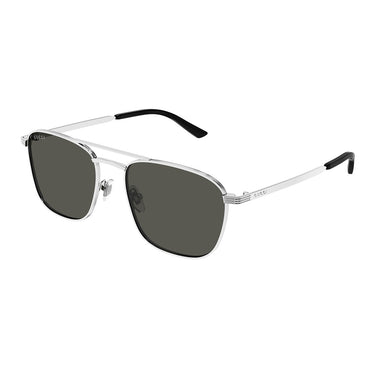 Gucci Okulary Przeciwsłoneczne GG1881S 001 Srebrny Szary Męskie 2
