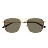 Gucci Okulary Przeciwsłoneczne GG1881S 002 Złoty/Brązowy Męskie