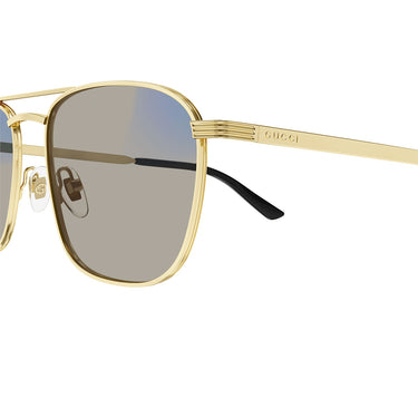 Gucci Okulary Przeciwsłoneczne GG1881S 005 Złoty/Przezroczysty Męskie