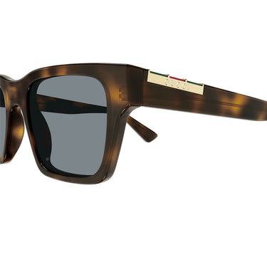 Gucci Okulary Przeciwsłoneczne GG1889S 004 Brązowy/Zielony Męskie