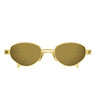 Gucci Okulary Przeciwsłoneczne GG1935S 003 Złoto Brąz Damskie