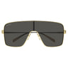 Gucci Okulary Przeciwsłoneczne GG1936S 001 Złoto Szary Damskie