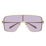 Gucci Okulary Przeciwsłoneczne GG1936S 005 Złoto Fioletowy Damskie