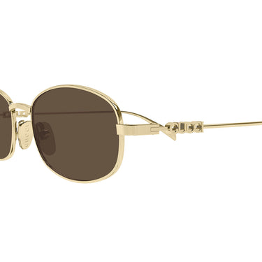 Gucci Okulary Przeciwsłoneczne GG1940S 002 Złoty/Brązowy Męskie 3