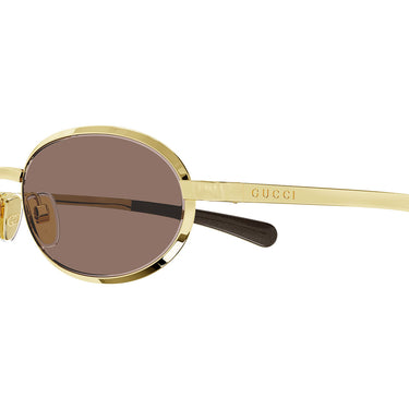 Gucci Okulary Przeciwsłoneczne GG1942S 003 Złoto Brązowy Męskie 3