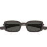 Gucci Okulary Przeciwsłoneczne GG1943S 003 Brązowo Szare Męskie