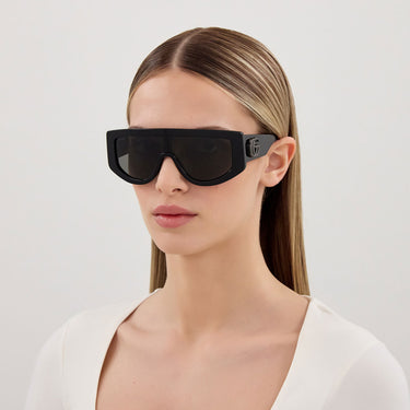 Gucci Okulary Przeciwsłoneczne GG1950S 001 Czarny/Czarny Damskie 4