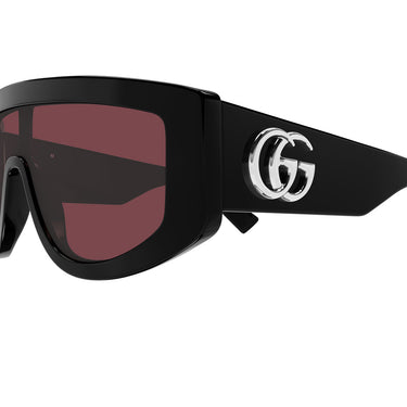 Gucci Okulary Przeciwsłoneczne GG1950S 002 Czarny/Czerwony Damskie 3