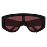 Gucci Okulary Przeciwsłoneczne GG1950S 002 Czarny/Czerwony Damskie