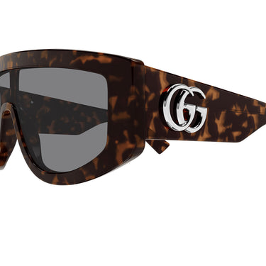 Gucci Okulary Przeciwsłoneczne GG1950S 003 Brązowo Szare Damskie 3