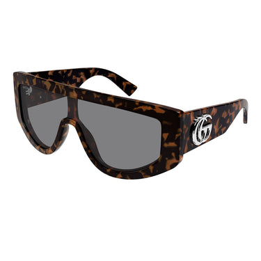 Gucci Okulary Przeciwsłoneczne GG1950S 003 Brązowy Szary Damskie 2