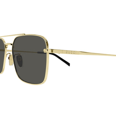 Gucci Okulary Przeciwsłoneczne GG1957SA 001 Złoty/Szary Męskie 2
