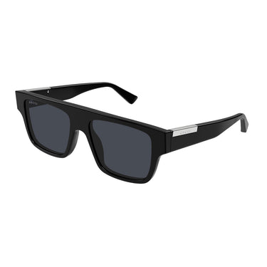 Gucci Okulary Przeciwsłoneczne GG1960S 001 Czarny Niebieski Męskie 2