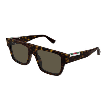 Gucci Okulary Przeciwsłoneczne GG1960S 007 Brązowy Brązowy Męskie 2
