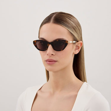 Gucci Okulary Przeciwsłoneczne GG1968S 003 Złoty/Brązowy Damskie 4