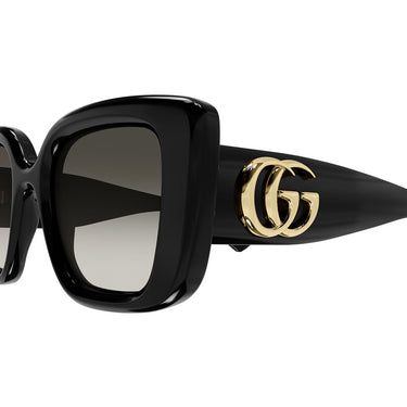 Gucci Okulary Przeciwsłoneczne GG1975S 002 Czarny/Szary Damskie 2