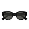 Gucci Okulary Przeciwsłoneczne GG1976SK 001 Czarny/Szary Damskie