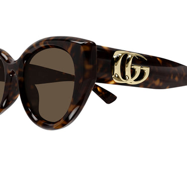 Gucci Okulary Przeciwsłoneczne GG1976SK 003 Brązowy Brązowy Damskie 2