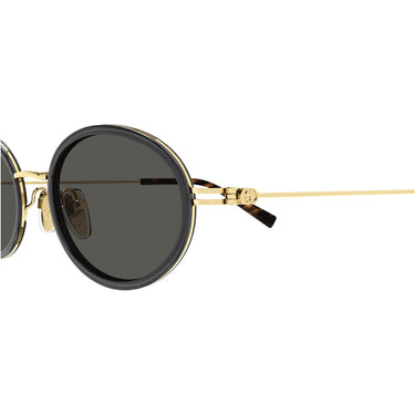 Gucci Okulary Przeciwsłoneczne GG1980S 001 Złoto/Szary Damskie 2