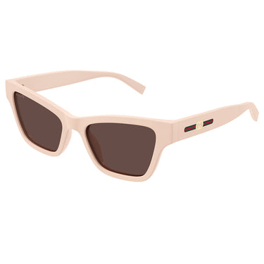 Gucci Okulary Przeciwsłoneczne GG1982S 004 Różowo-Brązowe Damskie 2