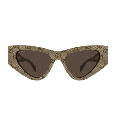 Gucci Occhiali da Sole GG2019S 006 Beige/Marrone Donna 4