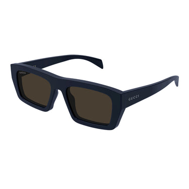 Gucci Occhiali da Sole GG2020S 003 Blu Marrone Uomo 2
