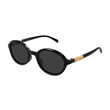 Gucci Occhiali da Sole GG2033SA 007 Nero Con Strass Grigio Donna 2
