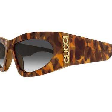 Gucci Occhiali da Sole GG2040S 004 Marrone Chiaro Grigio Donna 3