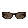 Gucci Occhiali da Sole GG2044SA 002 Marrone Marrone Donna