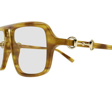 Gucci Occhiali da Sole GG2052S 013 Marrone Trasparente Donna 3