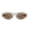 Gucci Occhiali da Sole GG2065S 003 Giallo Marrone Monogram Donna