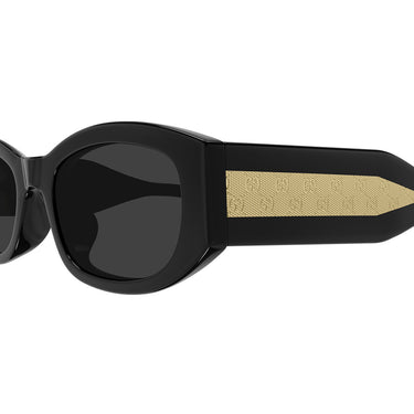 Gucci Occhiali da Sole GG2068SA 001 Nero Oro/Grigio Donna 2