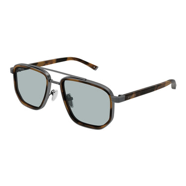 Gucci Occhiali da Sole GG2073S 002 Rutenio Marrone/Blu Uomo 1