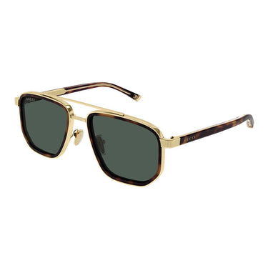 Gucci Occhiali da Sole GG2073S 003 Oro Marrone/Verde Uomo 1
