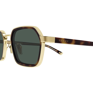 Gucci Occhiali da Sole GG2074S 003 Oro Marrone/Verde Uomo 2