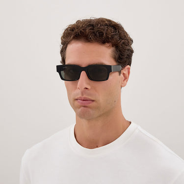 Gucci Occhiali da Sole GG2084S 001 Nero Grigio Uomo 4