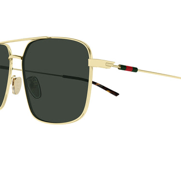 Gucci Occhiali da Sole GG2096SA 002 Oro Verde Uomo 3