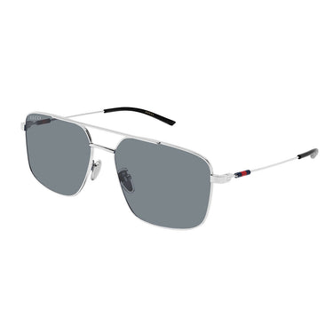 Gucci Occhiali da Sole GG2096SA 003 Argento Grigio Uomo 2